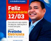 Parabéns Pretinho